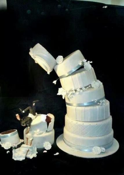 Aσυνήθιστες γαμήλιες τούρτες! - #986